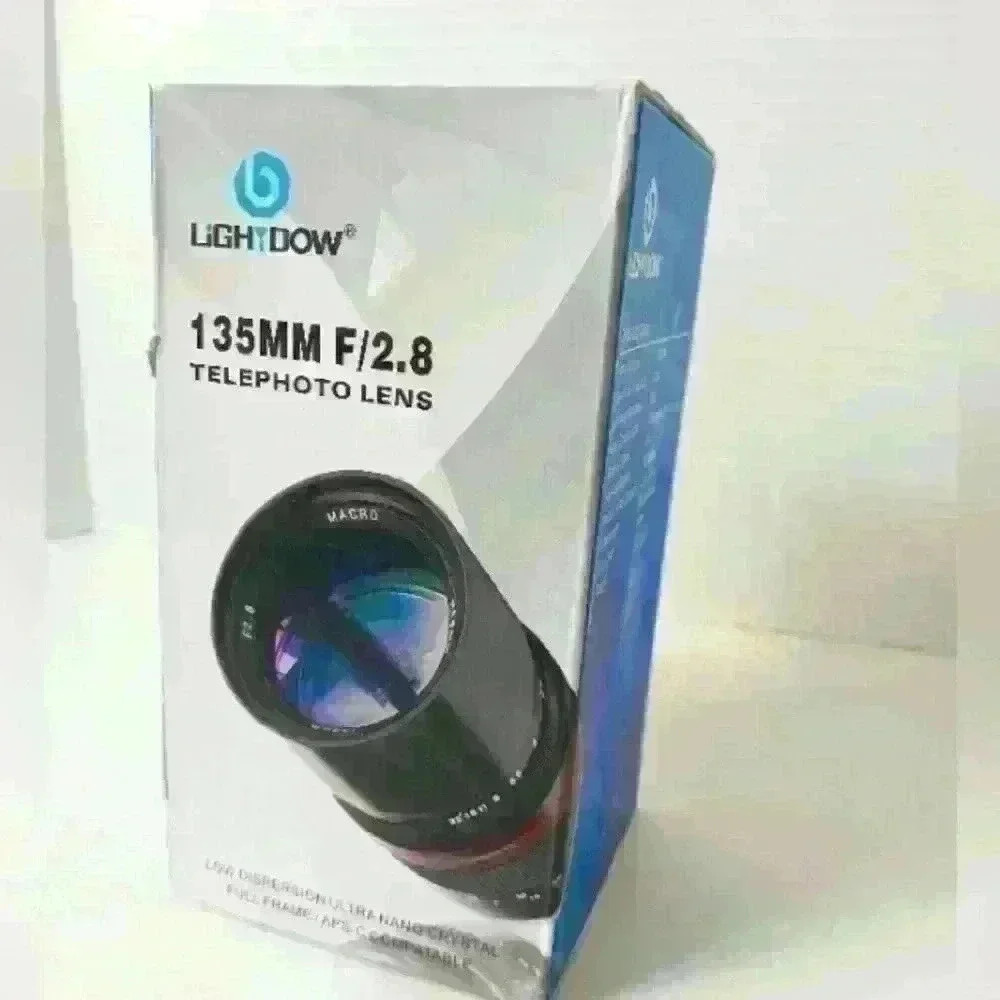 LIGHTDOW 135mm F/2.8 Telephoto Lens LOW DISPERSION ULTRA NANO CRYSTAL FULL FRAME